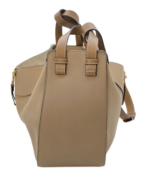 LOEWE（ロエベ）LOEWE (ロエベ) ハンモックバッグ ハンモック スモール　2WAYバッグ　C刻印有　Hammock  Bag ベージュ サイズ:スモールの古着・服飾アイテム