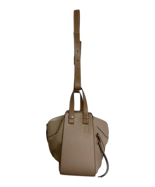 LOEWE（ロエベ）LOEWE (ロエベ) ハンモックバッグ ハンモック スモール　2WAYバッグ　C刻印有　Hammock  Bag ベージュ サイズ:スモールの古着・服飾アイテム