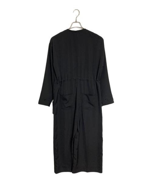 styling/（スタイリング）styling/ (スタイリング) ウエストギャザーオールインワン ブラック 未使用品の古着・服飾アイテム