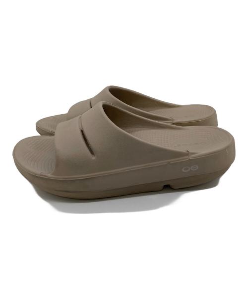 OOFOS（ウーフォス）OOFOS (ウーフォス) リカバリーサンダル/OOmega OOahh 軽量サンダル グレー サイズ:EU40の古着・服飾アイテム