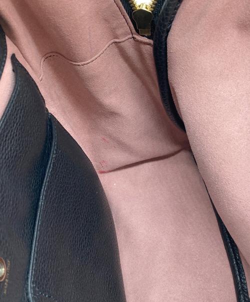 Salvatore Ferragamo（サルヴァトーレ フェラガモ）Salvatore Ferragamo (サルヴァトーレ フェラガモ) ガンチーニレザーリュック　 ブラック サイズ:実寸参照の古着・服飾アイテム