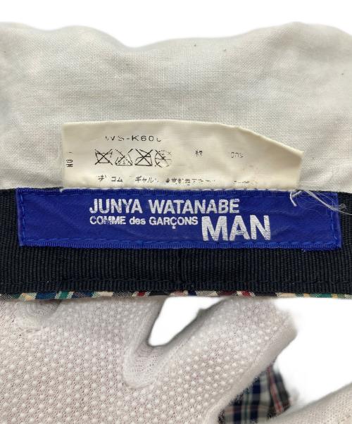 JUNYA WATANABE COMME des GARCONS（(ジュンヤワタナベ コムデギャルソン）JUNYA WATANABE COMME des GARCONS ((ジュンヤワタナベ コムデギャルソン) KANGOL (カンゴール) チェック柄ハンチング マルチカラー サイズ:実寸参照の古着・服飾アイテム