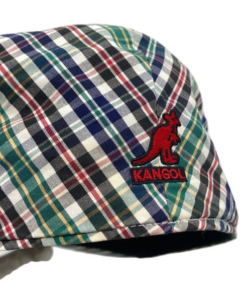 JUNYA WATANABE COMME des GARCONS（(ジュンヤワタナベ コムデギャルソン）JUNYA WATANABE COMME des GARCONS ((ジュンヤワタナベ コムデギャルソン) KANGOL (カンゴール) チェック柄ハンチング マルチカラー サイズ:実寸参照の古着・服飾アイテム