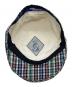 中古・古着 JUNYA WATANABE COMME des GARCONS ((ジュンヤワタナベ コムデギャルソン) KANGOL (カンゴール) チェック柄ハンチング マルチカラー サイズ:実寸参照：4000円