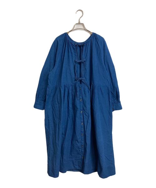 BEAMS BOY（ビームスボーイ）BEAMS BOY (ビームスボーイ) 2WAYワンピース バックトゥフロント メディカルドレス インディゴ サイズ:FREEの古着・服飾アイテム