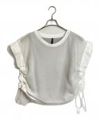 ph7ペーハーセブン）の古着「ドローストリングプルオーバー P4SCS15 LGY」｜ホワイト