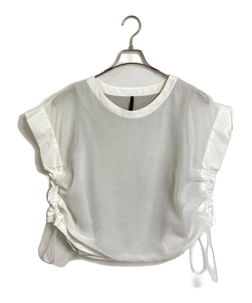 ph7（ペーハーセブン）ph7 (ペーハーセブン) ドローストリングプルオーバー P4SCS15 LGY ホワイト サイズ:FREEの古着・服飾アイテム