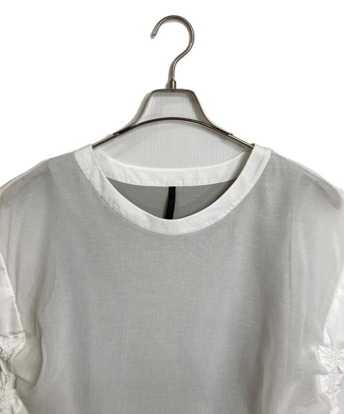 ph7（ペーハーセブン）ph7 (ペーハーセブン) ドローストリングプルオーバー P4SCS15 LGY ホワイト サイズ:FREEの古着・服飾アイテム