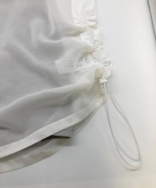 ph7（ペーハーセブン）ph7 (ペーハーセブン) ドローストリングプルオーバー P4SCS15 LGY ホワイト サイズ:FREEの古着・服飾アイテム