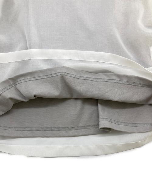 ph7（ペーハーセブン）ph7 (ペーハーセブン) ドローストリングプルオーバー P4SCS15 LGY ホワイト サイズ:FREEの古着・服飾アイテム