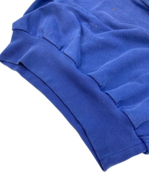 Champion（チャンピオン）Champion (チャンピオン) 【古着】80’Sハイネックスウェット モックネックスウェット 前V スウェット　素材表記なしエラー品 80年代 トリコタグ ネイビー サイズ:Lの古着・服飾アイテム