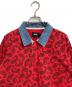 stussy (ステューシー) ペイズリーラガーシャツ レッド×ブラック サイズ:S：5000円