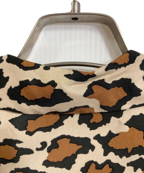WACKO MARIA（ワコマリア）WACKO MARIA (ワコマリア) 22SS Leopard Hawaiian Shirts  レオパードハワイアンシャツ　半袖シャツ　レーヨンシャツ　総柄　ヒョウ柄　日本製 ベージュ×ブラウン×ブラック サイズ:Lの古着・服飾アイテム
