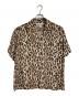 WACKO MARIA（ワコマリア）の古着「22SS Leopard Hawaiian Shirts  レオパードハワイアンシャツ　半袖シャツ　レーヨンシャツ　総柄　ヒョウ柄　日本製」｜ベージュ×ブラウン×ブラック