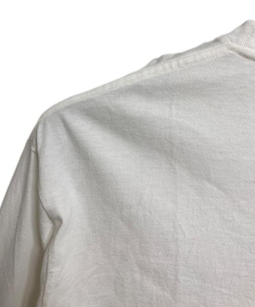 HUMAN MADE（ヒューマンメイド）HUMAN MADE (ヒューマンメイド) HEART LOGO L/S TEE SHIRT ハートロゴ長袖Tシャツ　ロンT 日本製 ホワイト サイズ:XXLの古着・服飾アイテム