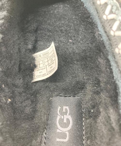 UGG（アグ）UGG (アグ) Tasman スリッパ　タスマン　ボアシューズ ブラック サイズ:US8の古着・服飾アイテム