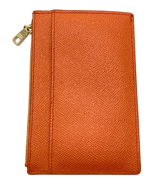 DOLCE & GABBANA（ドルチェ＆ガッバーナ）DOLCE & GABBANA (ドルチェ＆ガッバーナ) フラグメントケース　カードケース　カード収納　イタリア製 オレンジ サイズ:実寸参照の古着・服飾アイテム