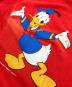 中古・古着 DISNEY (ディズニー) 【古着】80’Ｓヴィンテージドナルドダックスウェット　起毛　80年代 the walt disney company コピーライター有　USA製 レッド サイズ: M：5000円