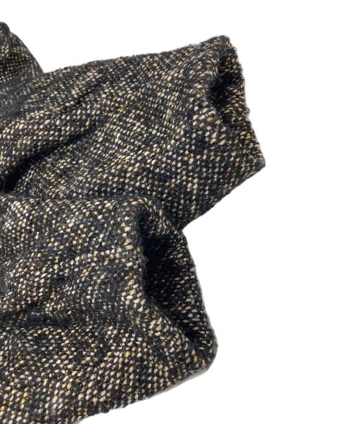 CLANE（クラネ）CLANE (クラネ) ミックスループツイードボックスコート ブラウン サイズ:1の古着・服飾アイテム