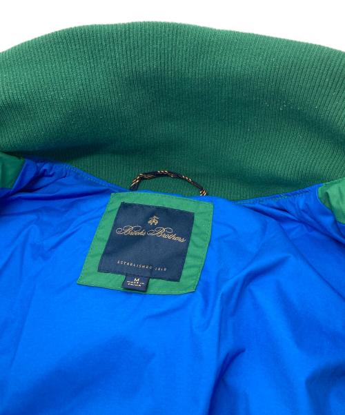 BROOKS BROTHERS（ブルックスブラザーズ）BROOKS BROTHERS (ブルックスブラザーズ) 2WAYダウンジャケット　ダウンベスト　アウター　ダブルジップ グリーン サイズ:Mの古着・服飾アイテム