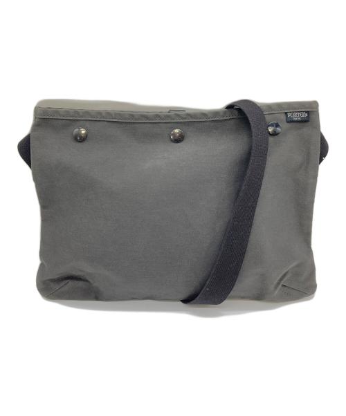 PORTER（ポーター）PORTER (ポーター) コッピ/ショルダーバッグ グレー サイズ:実寸参照の古着・服飾アイテム