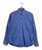 DOLCE & GABBANA Basicドルチェガッバーナベーシック）の古着「ボタンダウンシャツ　コットンシャツ」｜サックスブルー