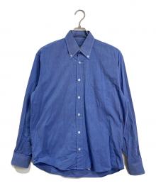 DOLCE & GABBANA Basic（ドルチェガッバーナベーシック）の古着「ボタンダウンシャツ　コットンシャツ」｜サックスブルー