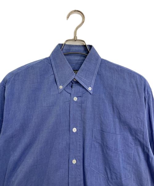 DOLCE & GABBANA Basic（ドルチェガッバーナベーシック）DOLCE & GABBANA Basic (ドルチェガッバーナベーシック) ボタンダウンシャツ　コットンシャツ サックスブルー サイズ:15/40の古着・服飾アイテム