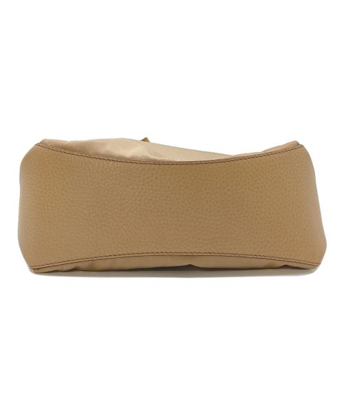 HIROFU（ヒロフ）HIROFU (ヒロフ) 【リベロ】ナイロン ショルダーバッグ S イタリア製 ベージュ サイズ:実寸参照の古着・服飾アイテム