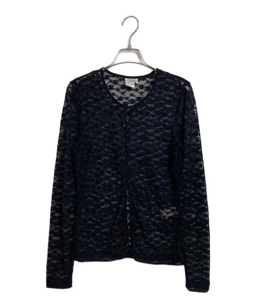 BAUM UND PFERDGARTEN（バウムウンドヘルガーデン）BAUM UND PFERDGARTEN (バウムウンドヘルガーデン) レースストレッチカーディガン ブラック サイズ:Sの古着・服飾アイテム