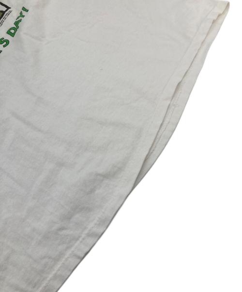 Stedman（ステッドマン）Stedman (ステッドマン) 【古着】プリントTシャツ　コットンTシャツ　半袖Tシャツ　USA製　袖シングル ホワイト サイズ:XLの古着・服飾アイテム