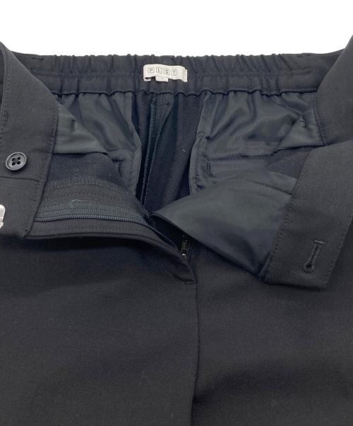 PLST（プラステ）PLST (プラステ) ウォームリザーブカラーレスジャケットパンツ　セットアップスーツ　パンツスーツ　セレモニー ブラック サイズ:Lの古着・服飾アイテム