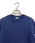 KENZO (ケンゾー) SPORT T-SHIRT スリーブロゴTシャツ　コットンTシャツ ネイビー サイズ:S：4500円
