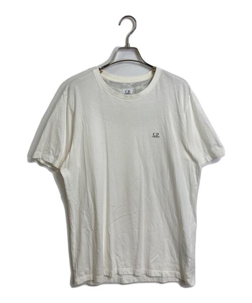 C.P COMPANY（シーピーカンパニー）C.P COMPANY (シーピーカンパニー) Goggle Print Tee ゴーグルプリントTシャツ ホワイト サイズ:Mの古着・服飾アイテム