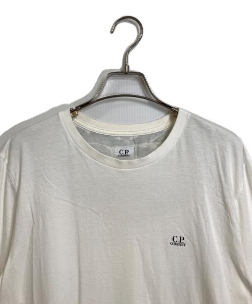 C.P COMPANY（シーピーカンパニー）C.P COMPANY (シーピーカンパニー) Goggle Print Tee ゴーグルプリントTシャツ ホワイト サイズ:Mの古着・服飾アイテム
