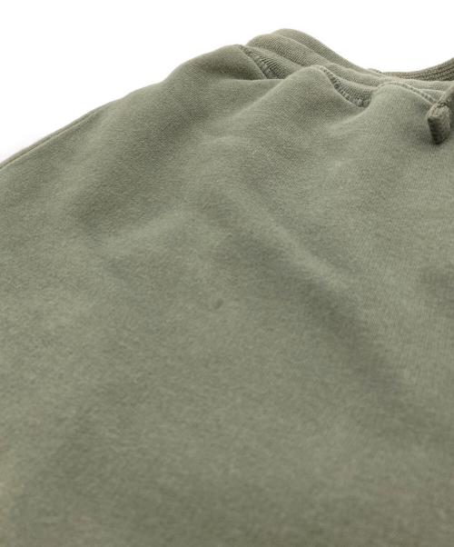 STONE ISLAND（ストーンアイランド）STONE ISLAND (ストーンアイランド) ワッペン付きスウェットハーフパンツ　コットンパンツ　 オリーブ サイズ:Sの古着・服飾アイテム