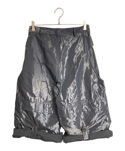 JULIUS（ユリウス）JULIUS (ユリウス) 24SS メカニカルワイドパンツ　ブラック　タグ付き ブラック サイズ:1の古着・服飾アイテム