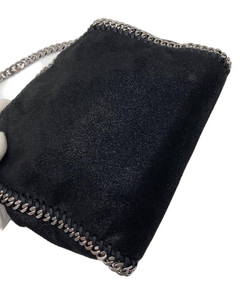 STELLA McCARTNEY（ステラマッカートニー）STELLA McCARTNEY (ステラマッカートニー) ファラベラ ミニ チェーンショルダーバッグ ブラック サイズ:実寸参照の古着・服飾アイテム