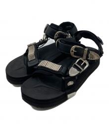 suicoke×TOGA（スイコック×トーガ）の古着「スポーツサンダル メタルサンダル」｜ブラック