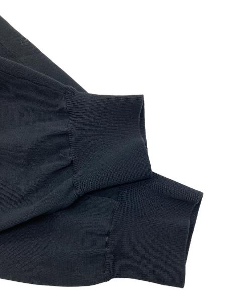 HYKE（ハイク）HYKE (ハイク) CREW NECK PONCHO SWEATER Knit ブラック サイズ:2の古着・服飾アイテム