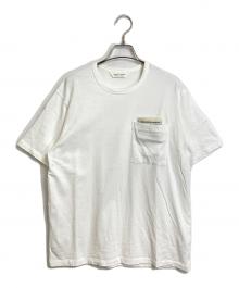 beautiful people（ビューティフルピープル）の古着「ラフィ プレミアム ジャージ ビッグ Tシャツ」｜ホワイト