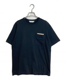 beautiful people（ビューティフルピープル）の古着「ラフィ プレミアム ジャージ ビッグ Tシャツ」｜ブラック