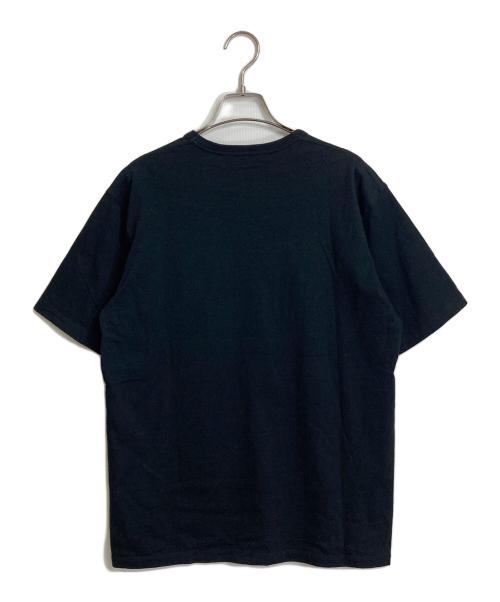 beautiful people（ビューティフルピープル）beautiful people (ビューティフルピープル) ラフィ プレミアム ジャージ ビッグ Tシャツ ブラック サイズ:実寸参照の古着・服飾アイテム