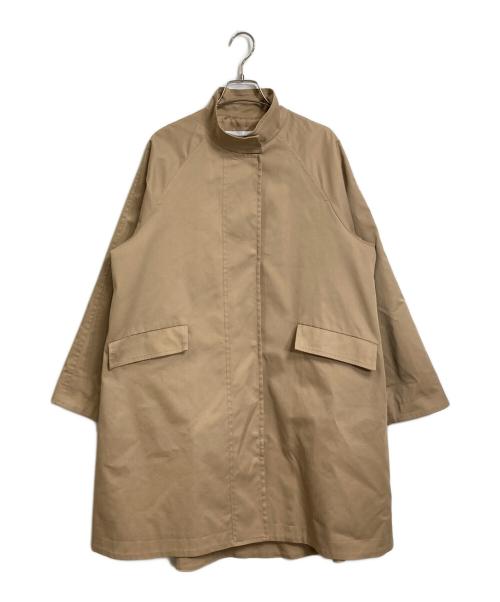 JOURNAL STANDARD（ジャーナルスタンダード）JOURNAL STANDARD (ジャーナルスタンダード) スタンドカラーテントコート　ラグランコート ベージュ サイズ:36の古着・服飾アイテム