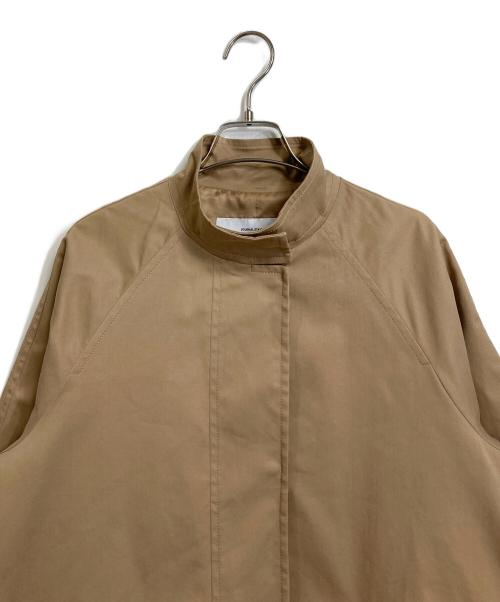 JOURNAL STANDARD（ジャーナルスタンダード）JOURNAL STANDARD (ジャーナルスタンダード) スタンドカラーテントコート　ラグランコート ベージュ サイズ:36の古着・服飾アイテム