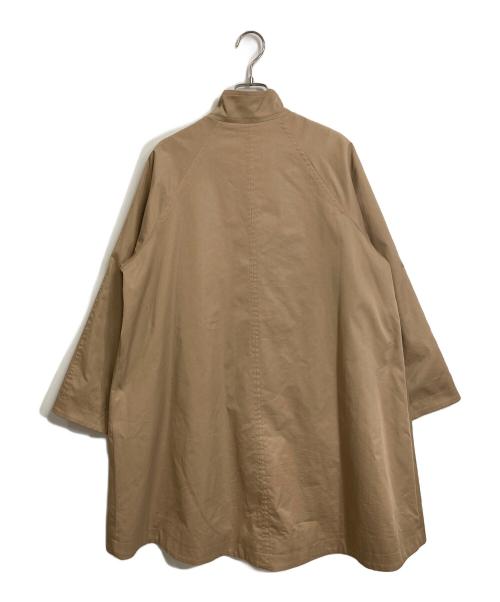 JOURNAL STANDARD（ジャーナルスタンダード）JOURNAL STANDARD (ジャーナルスタンダード) スタンドカラーテントコート　ラグランコート ベージュ サイズ:36の古着・服飾アイテム