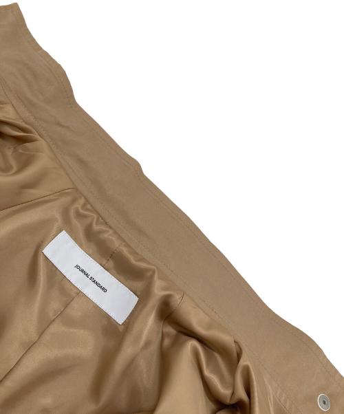 JOURNAL STANDARD（ジャーナルスタンダード）JOURNAL STANDARD (ジャーナルスタンダード) スタンドカラーテントコート　ラグランコート ベージュ サイズ:36の古着・服飾アイテム