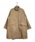 JOURNAL STANDARD（ジャーナルスタンダード）の古着「スタンドカラーテントコート　ラグランコート」｜ベージュ