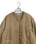 R'IAM (リアム) ロングMA1 ノーカラーコート ブラウン サイズ:38：11000円