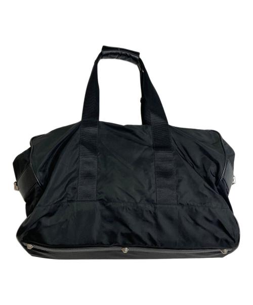 PRADA（プラダ）PRADA (プラダ) ナイロンボストンバッグ　ダッフルバッグ　ユニセックス ブラック サイズ:実寸型番の古着・服飾アイテム